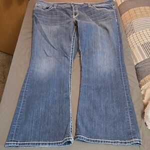 BKE Blue Boot Cut Jeans Classic Style